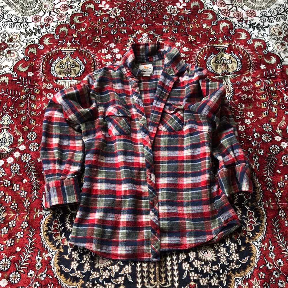 Long sleeved flannel